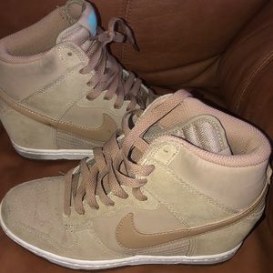 Natural Women's Dunk Sky Hi Essential Casual Sneakers From Finish Line